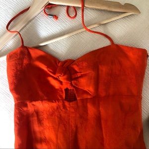 Anthropologie Red Jumper